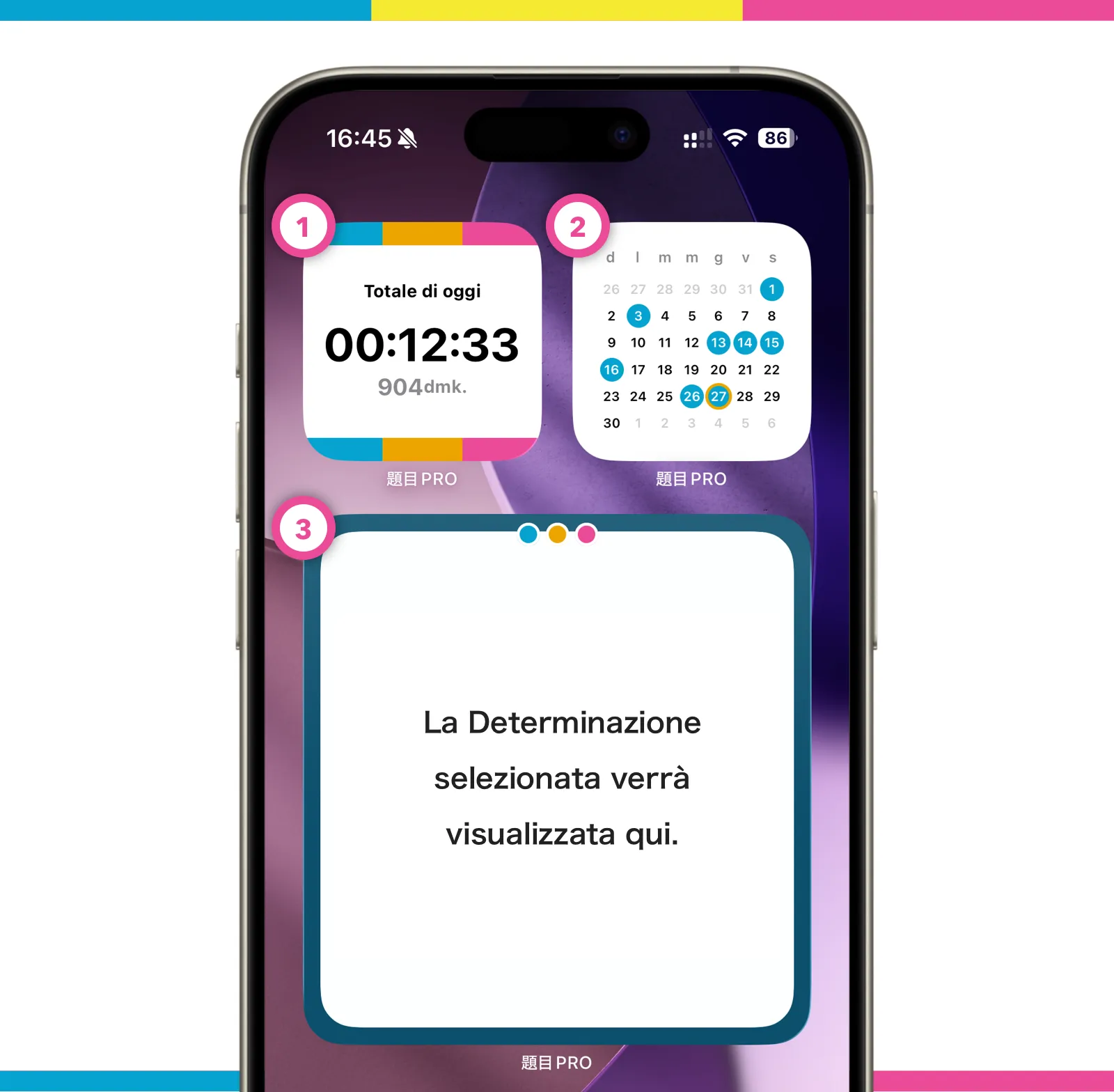 Widget della schermata Home